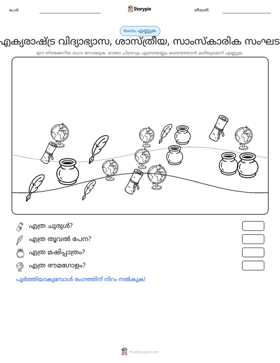 എണ്ണുന്ന ദൃശ്യങ്ങൾ