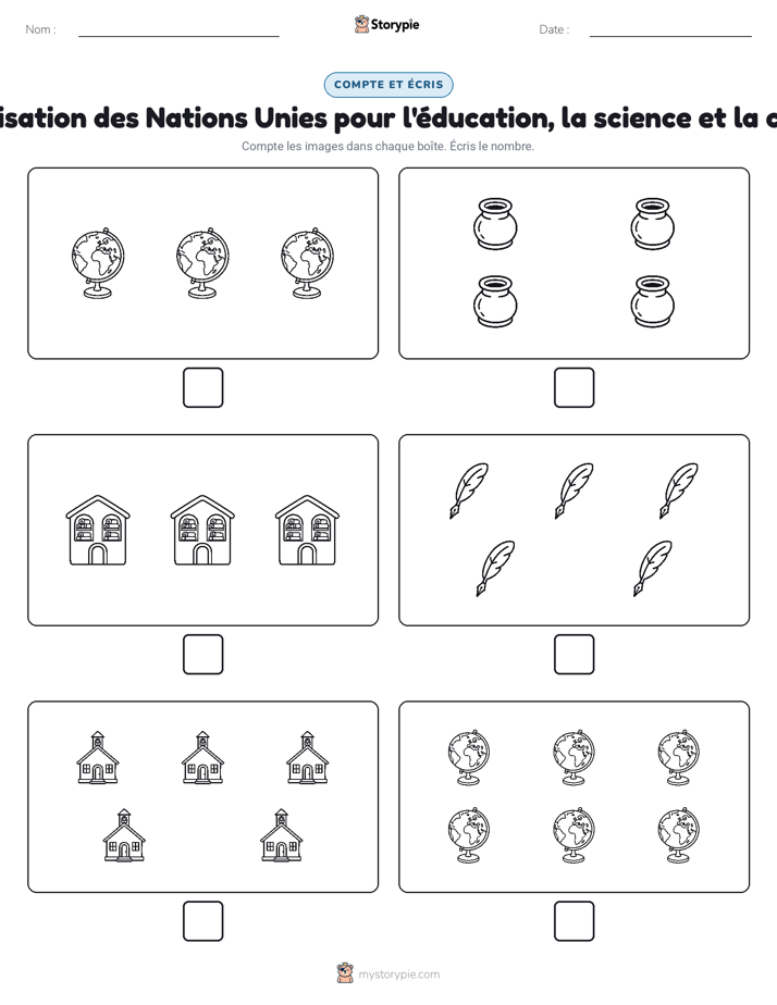 Compter & Écrire