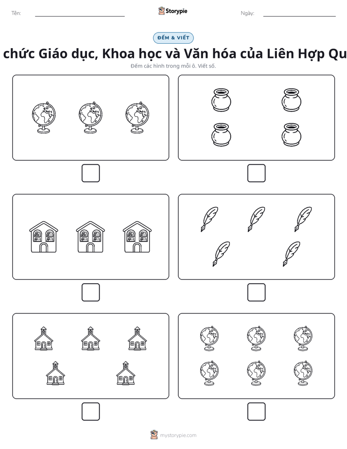 Đếm & Viết