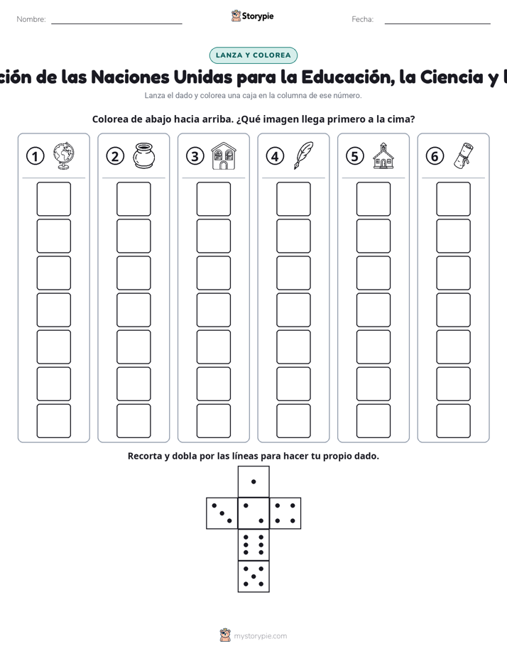Rueda y Colorea