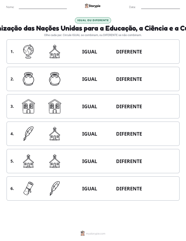 Igual ou Diferente