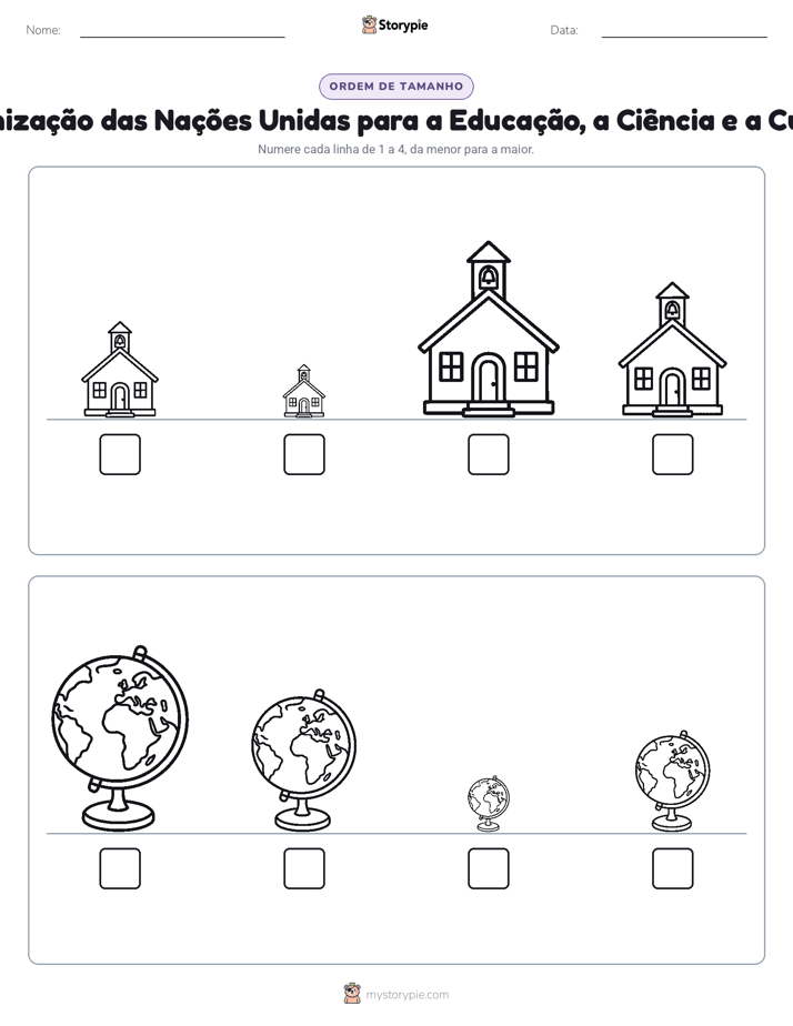 Ordem de Tamanho