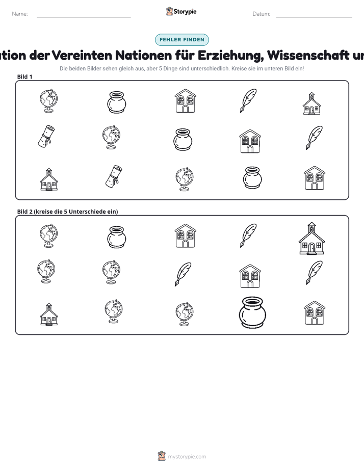 Finde den Unterschied