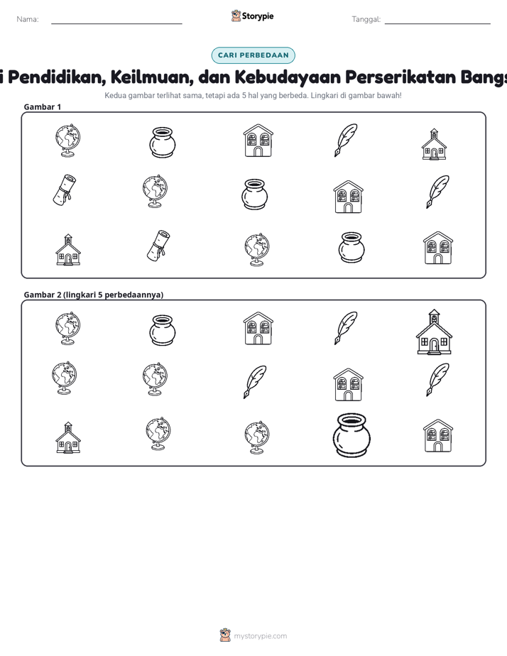 Temukan Perbedaannya