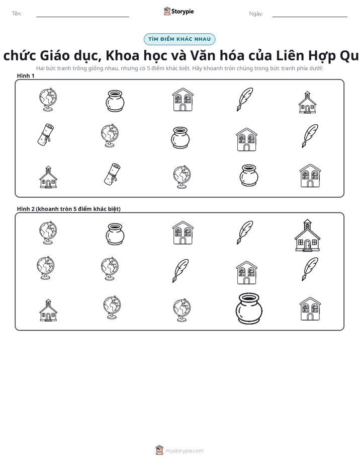 Tìm Sự Khác Biệt