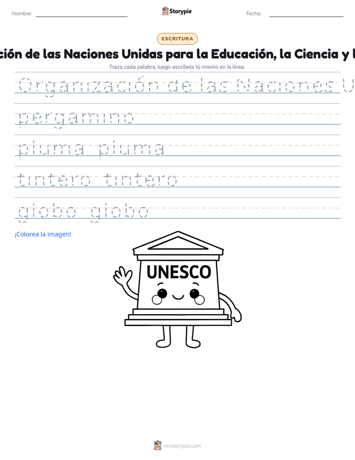 Práctica de Escritura