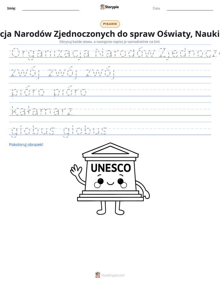 Ćwiczenie Pisania