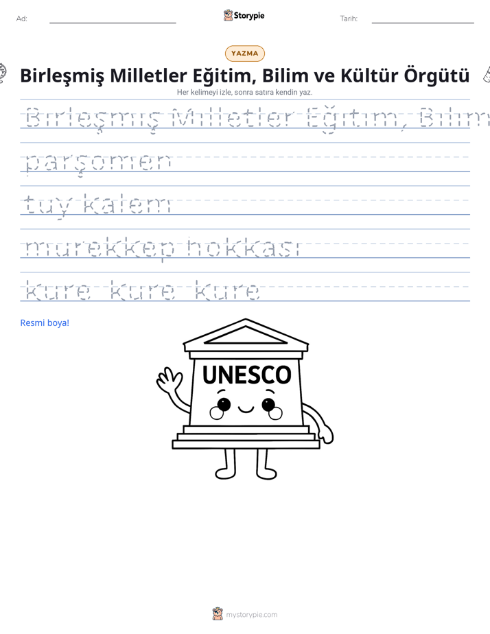Yazma Pratiği