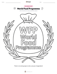World Food Programme printable worksheet preview