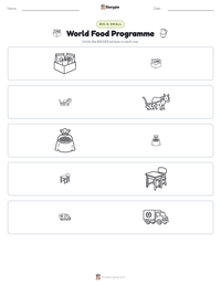 World Food Programme printable worksheet preview