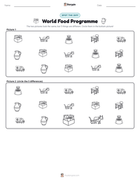 World Food Programme printable worksheet preview