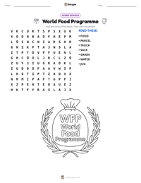 World Food Programme printable worksheet preview