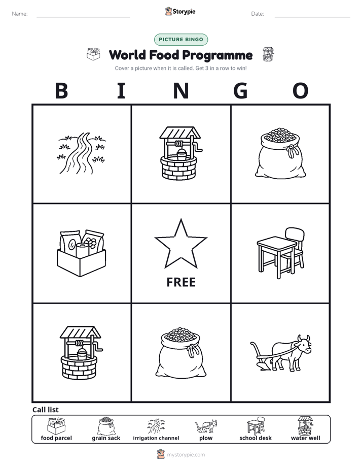 Picture Bingo