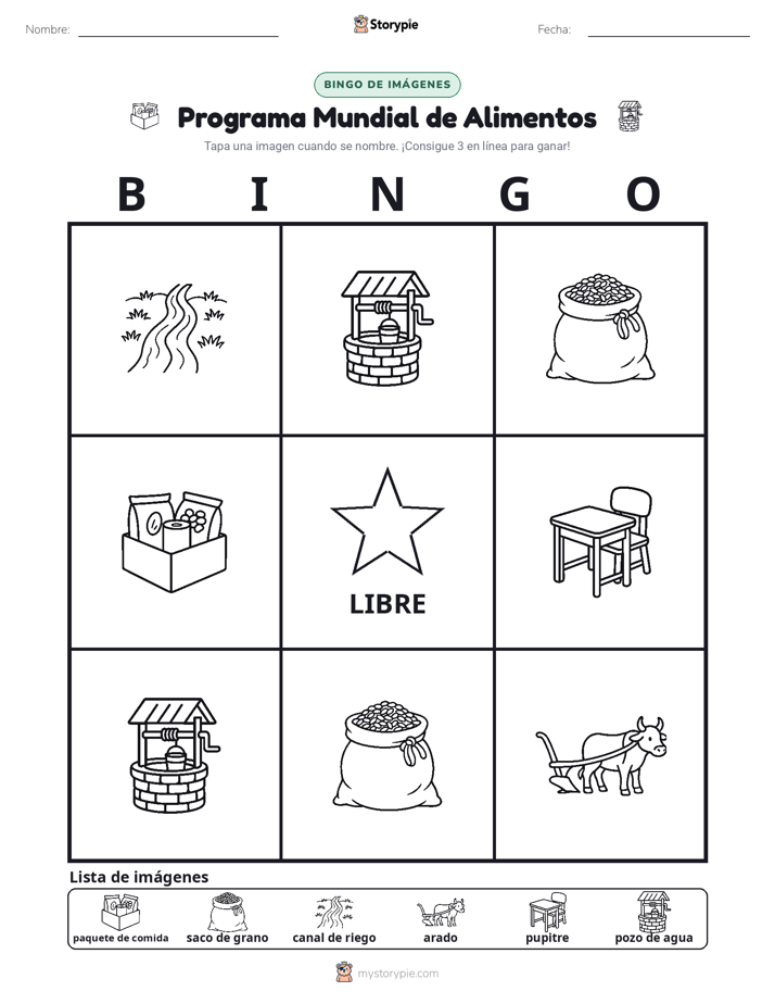 Bingo de Imágenes