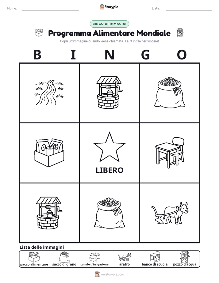Bingo delle Immagini