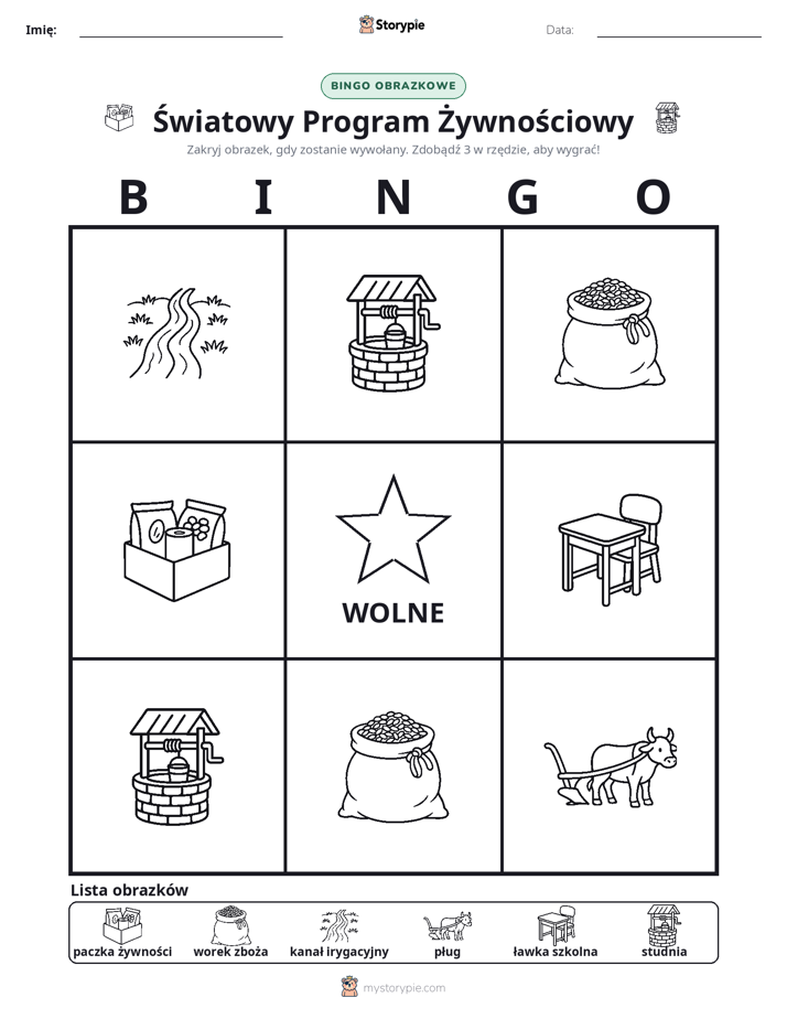 Bingo obrazkowe