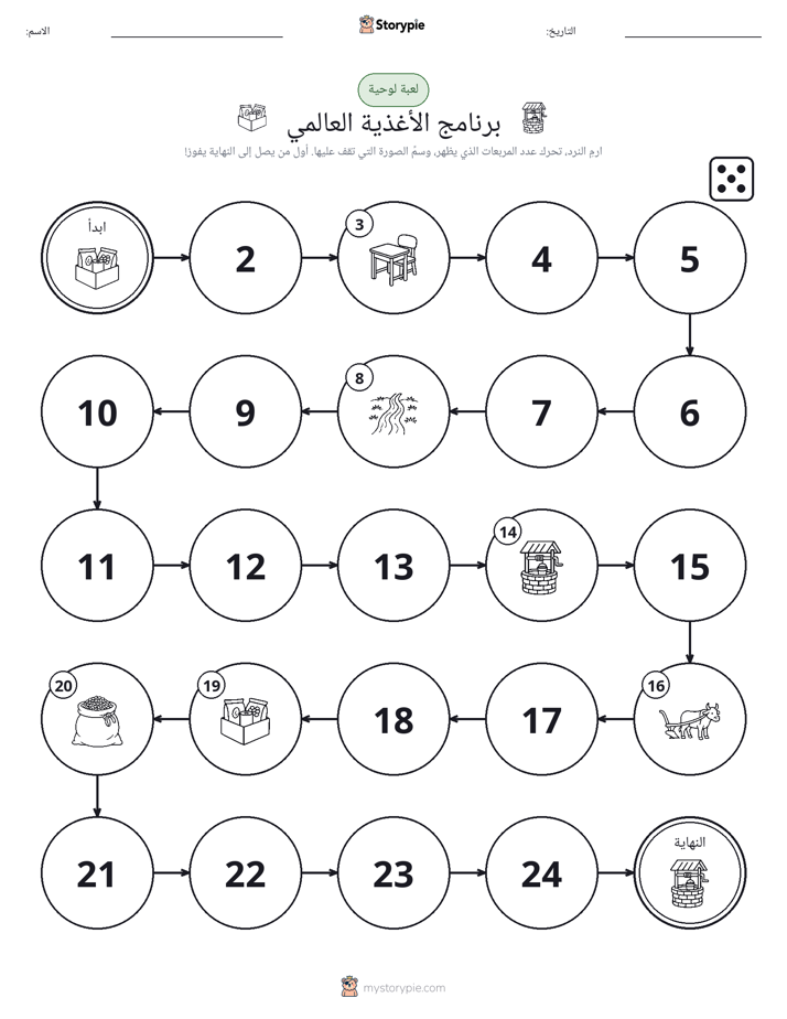 لعبة لف و تحرك