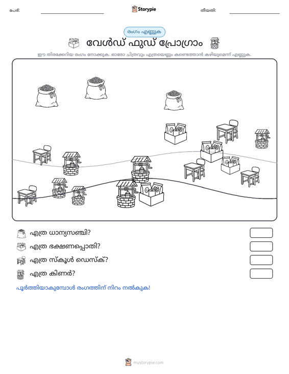 എണ്ണുന്ന ദൃശ്യങ്ങൾ