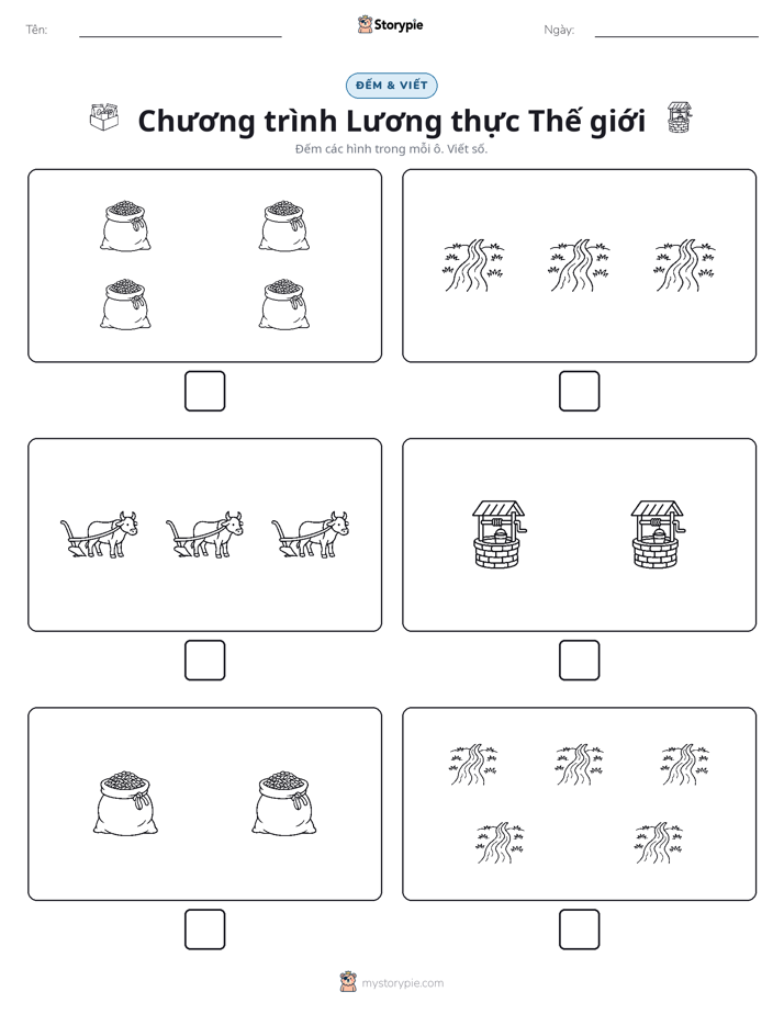 Đếm & Viết