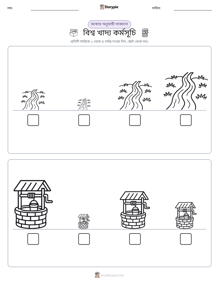 আকারের ক্রম