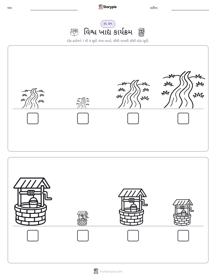આકાર ક્રમ
