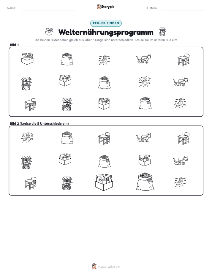 Finde den Unterschied