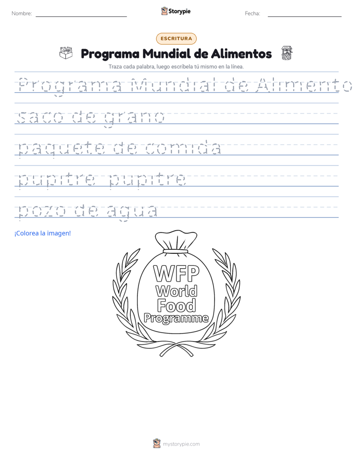 Práctica de Escritura