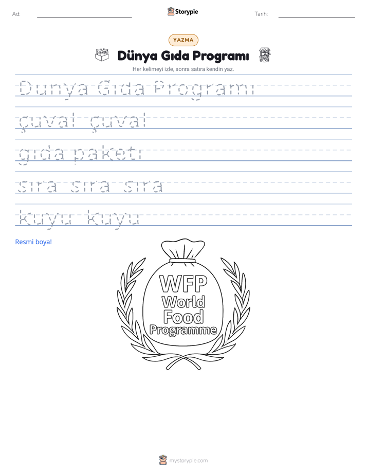 Yazma Pratiği