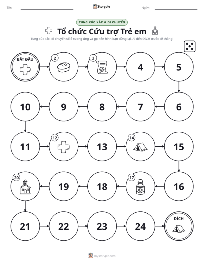 Trò Chơi Cuộn & Di Chuyển