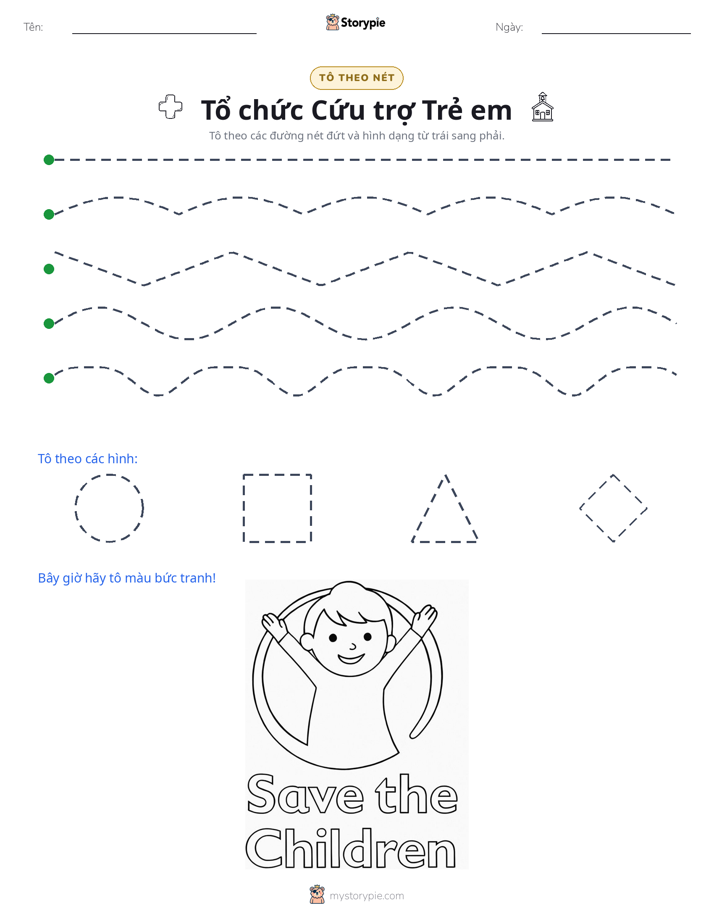 Vẽ Theo Đường