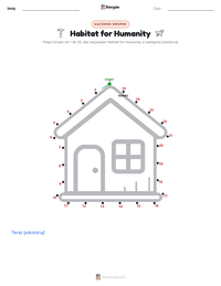 Podgląd drukowalnego arkusza ćwiczeń Habitat for Humanity