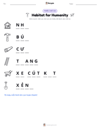 Xem trước tài liệu in sẵn Habitat for Humanity