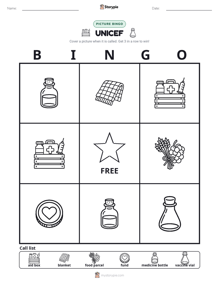 Picture Bingo
