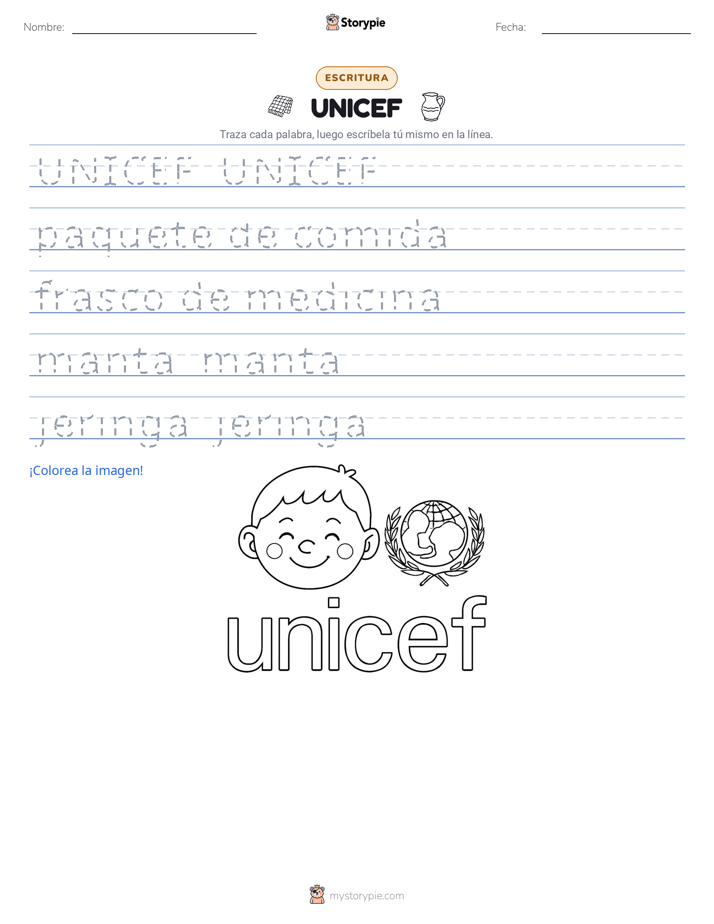 Práctica de Escritura