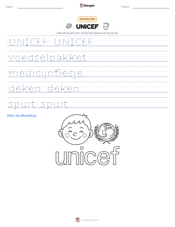Schrijf Oefening