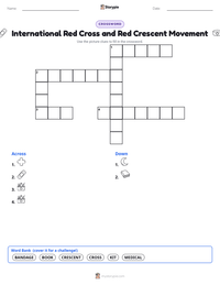 International Red Cross and Red Crescent Movement printable worksheet preview