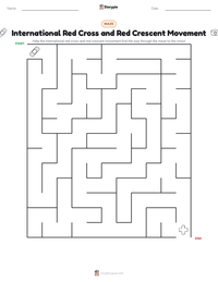International Red Cross and Red Crescent Movement printable worksheet preview