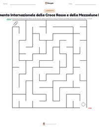 Anteprima della scheda stampabile di Movimento Internazionale della Croce Rossa e della Mezzaluna Rossa