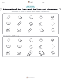 International Red Cross and Red Crescent Movement printable worksheet preview