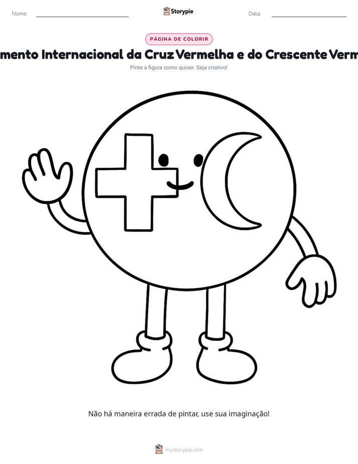Página para colorir