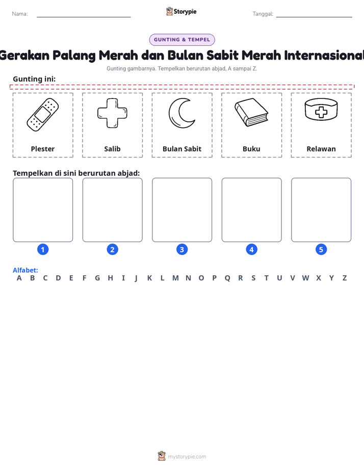 Potong & Tempel Huruf