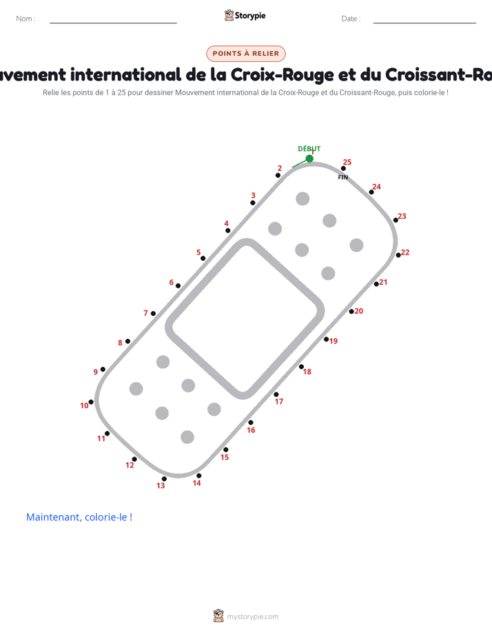 Relie les points