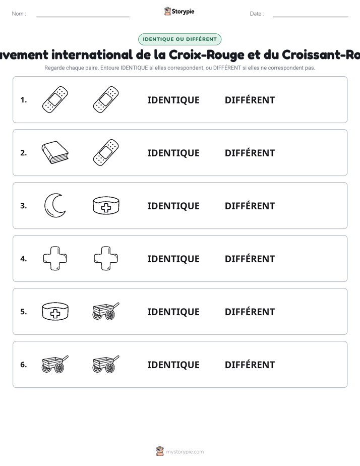 Identique ou Différent