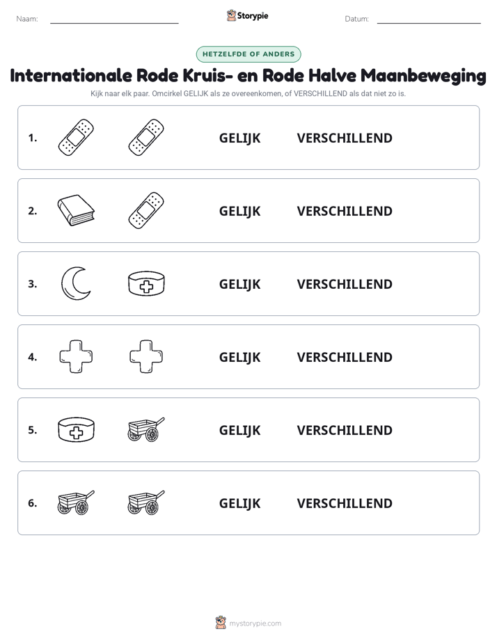 Zelfde of Verschillend