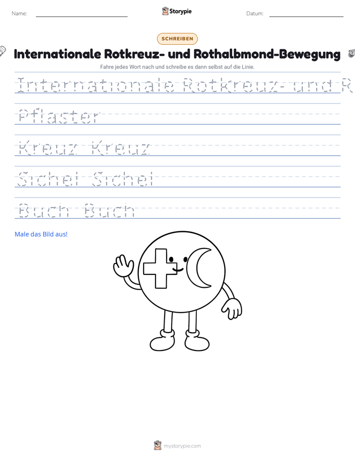 Schreibübung