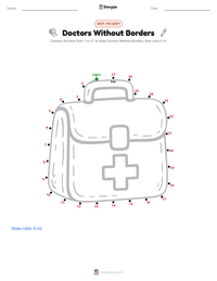 Doctors Without Borders printable worksheet preview