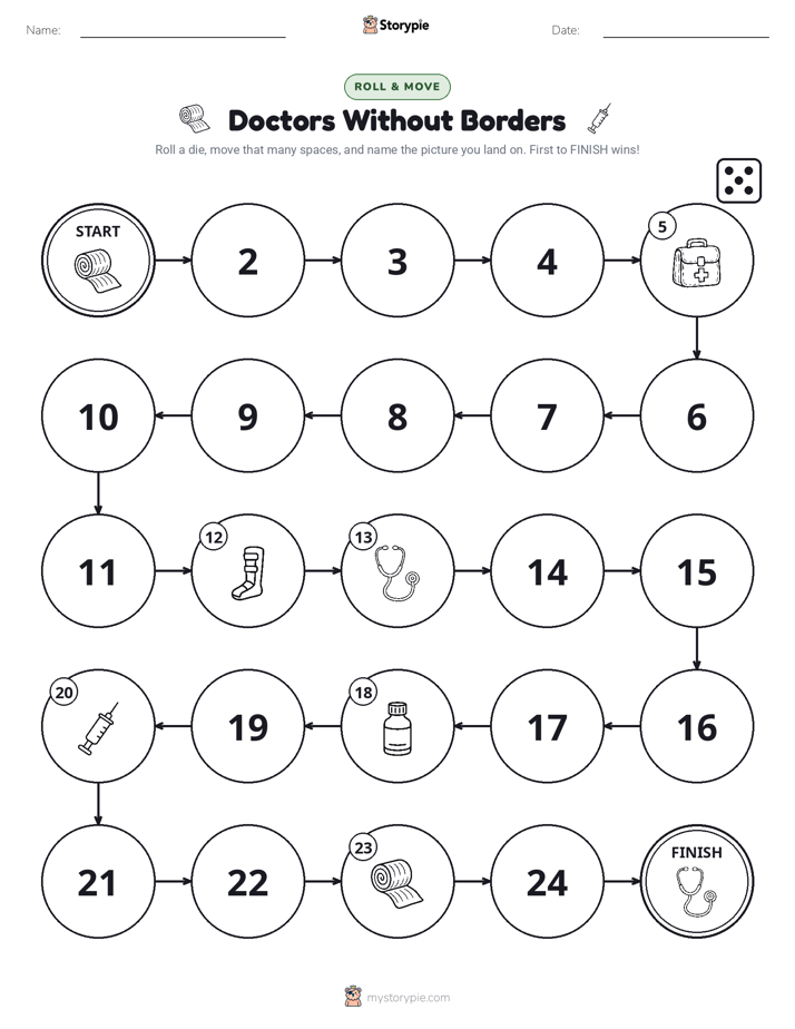 Roll & Move Game