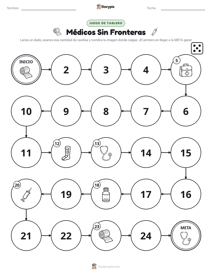 Juego de Rueda y Avanza