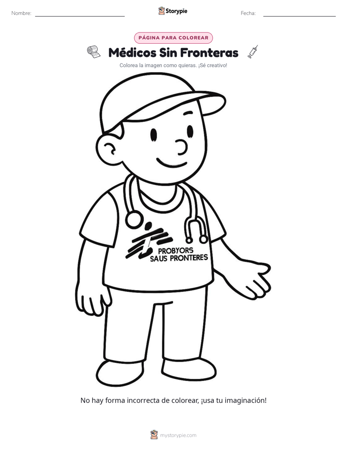Página para Colorear