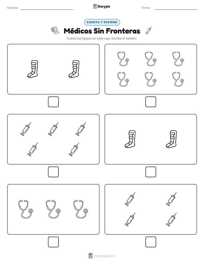 Cuenta y Escribe